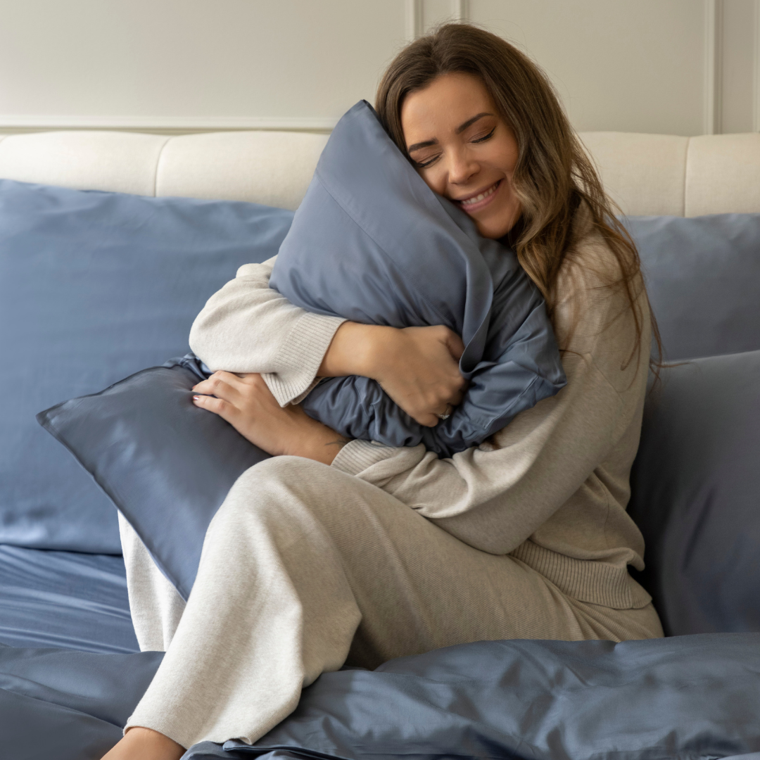 Hotel Kissen Mitternacht Blau - Doppelte (Sara Emilie)