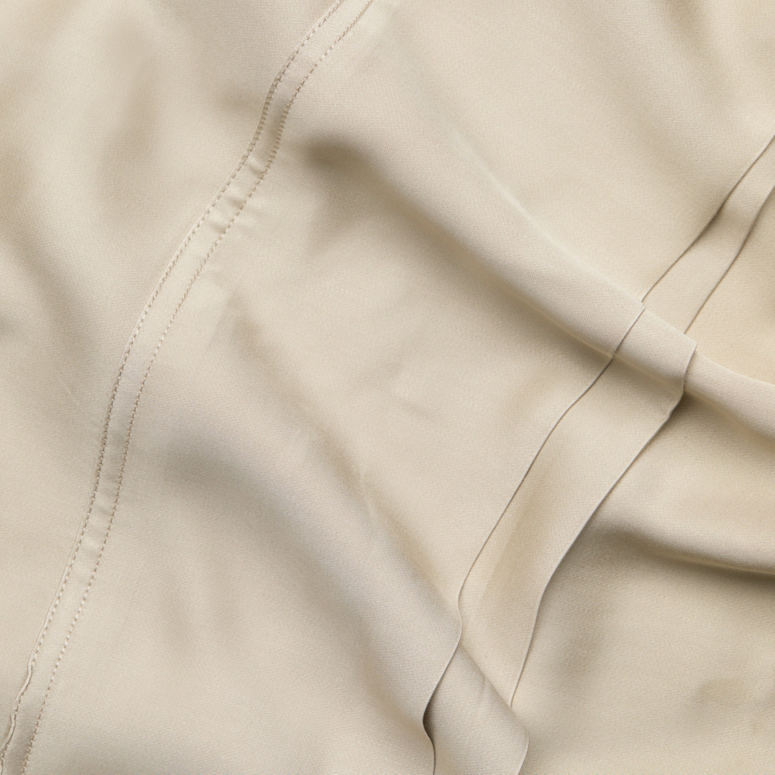 Kissenbedeckung Beige - Doppelte